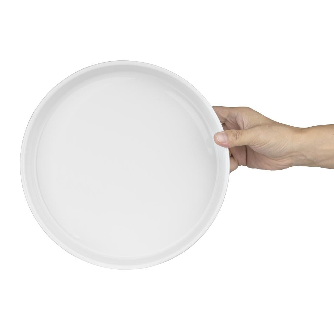 Olympia Whiteware Stacking Bowls 270mm (4 Pack)