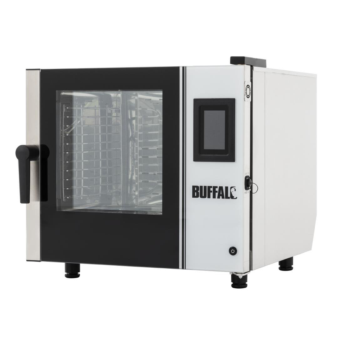 Buffalo Smart Touchscreen Compact Combi Oven  6 x GN 1/1 with Installation Kit