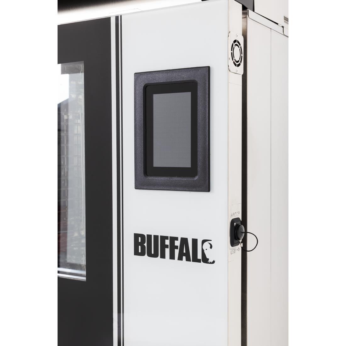 Buffalo Smart Touchscreen Compact Combi Oven 6 x GN 1/1