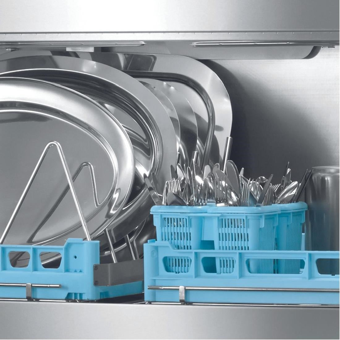 Hobart Premax Twin Basket Pass Through Dishwasher AUPTW-10B