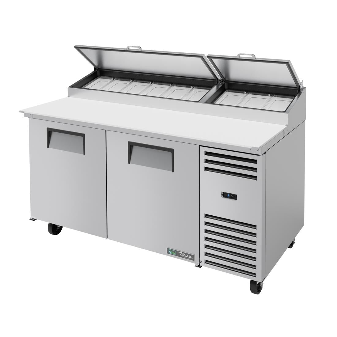 True 2 Door Pizza Prep Table TPP-67-HC