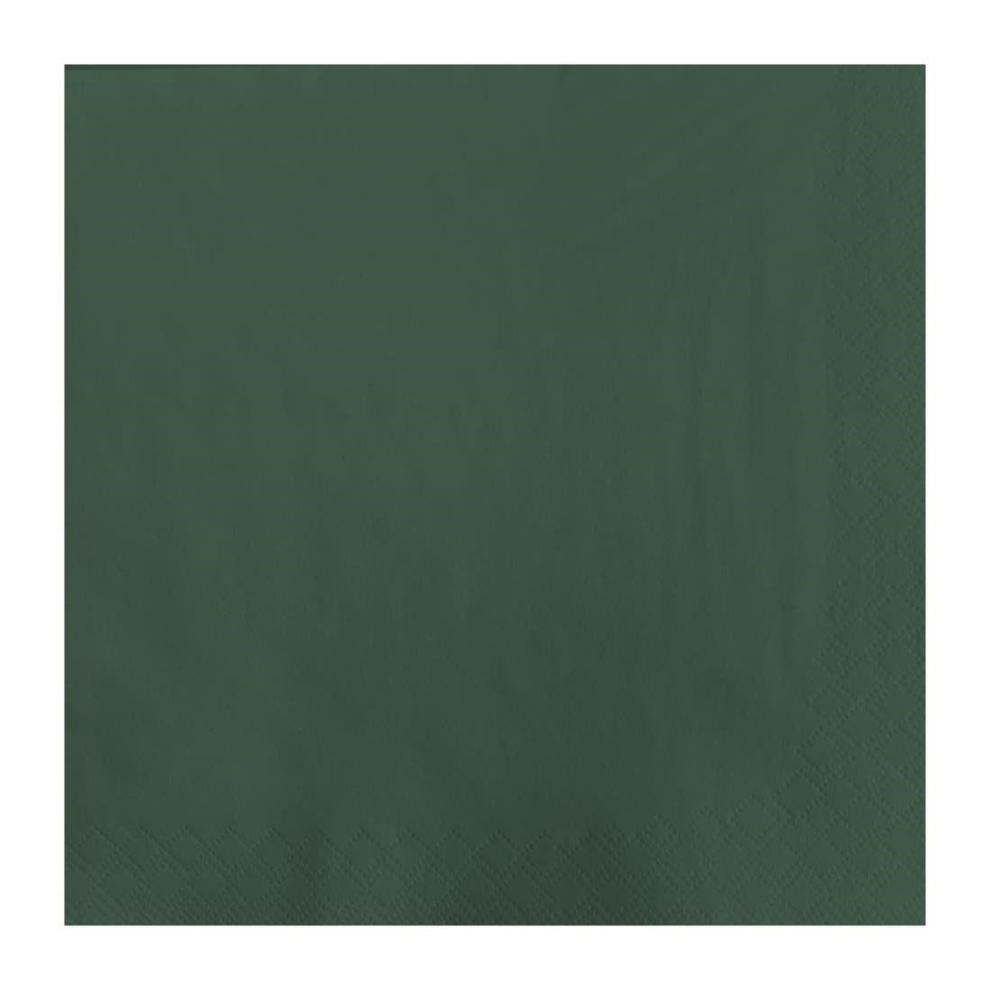 Fasana Lunch Napkin Green 33x33cm 2ply 1/4 Fold (1500 Pack)