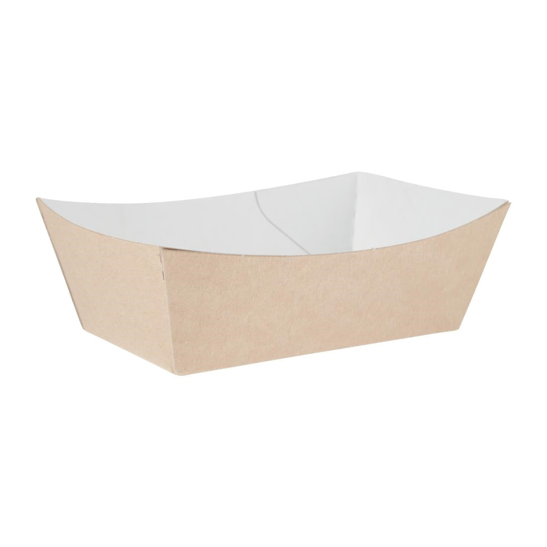 Colpac Compostable Kraft Food Trays Small 124mm (500 Pack)