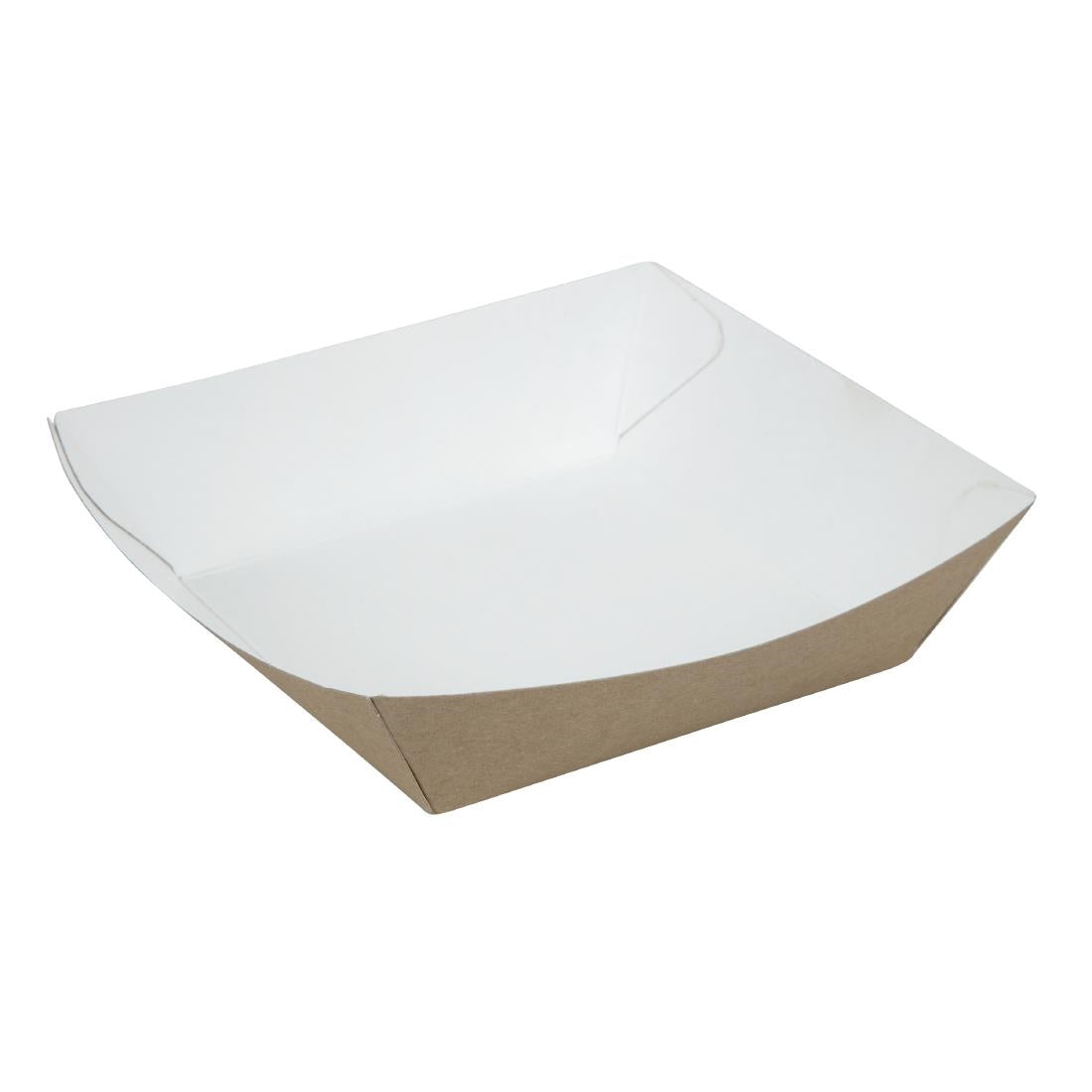 Colpac Compostable Kraft Food Trays Medium 148mm (500 Pack)