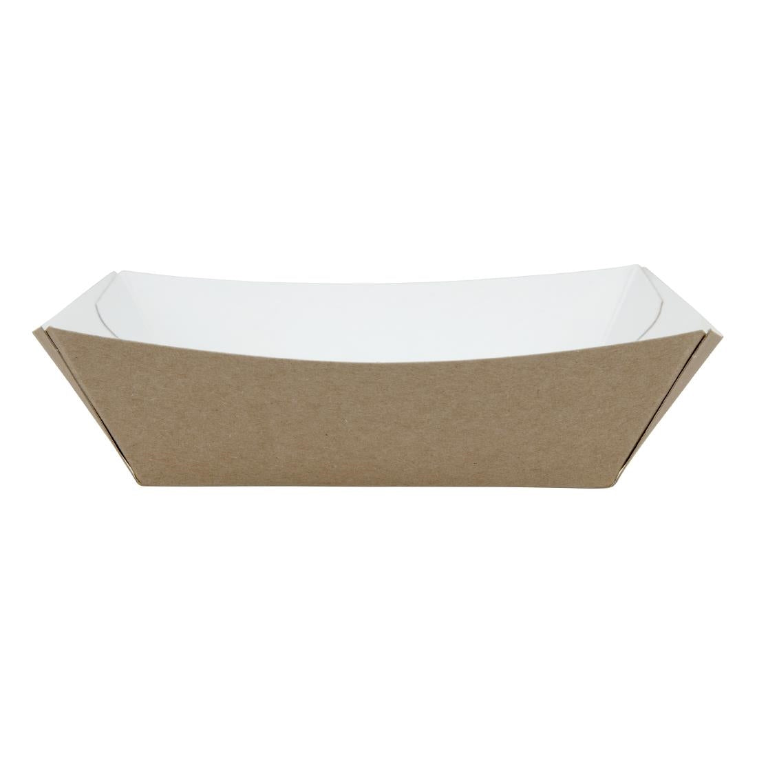 Colpac Compostable Kraft Food Trays Medium 148mm (500 Pack)