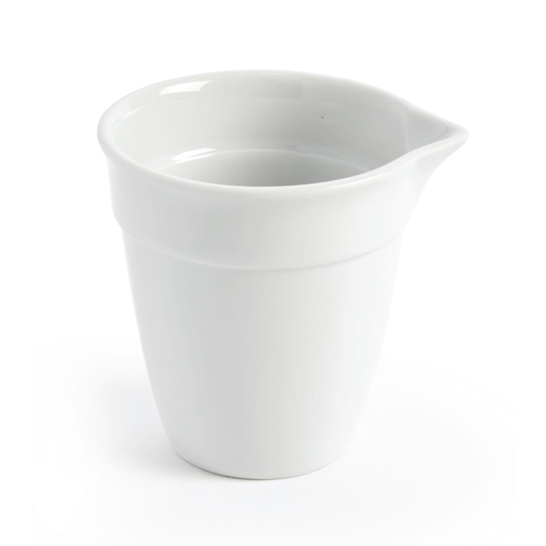 Olympia Whiteware Bistro Milk Jugs 100ml (12 Pack)