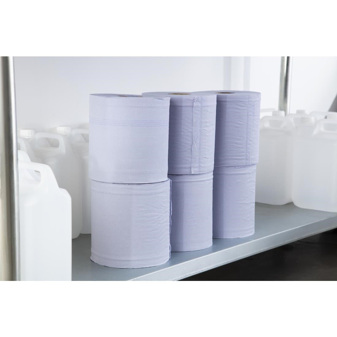 Tork Centrefeed Wiper Dispenser Refill Blue (6 Pack)