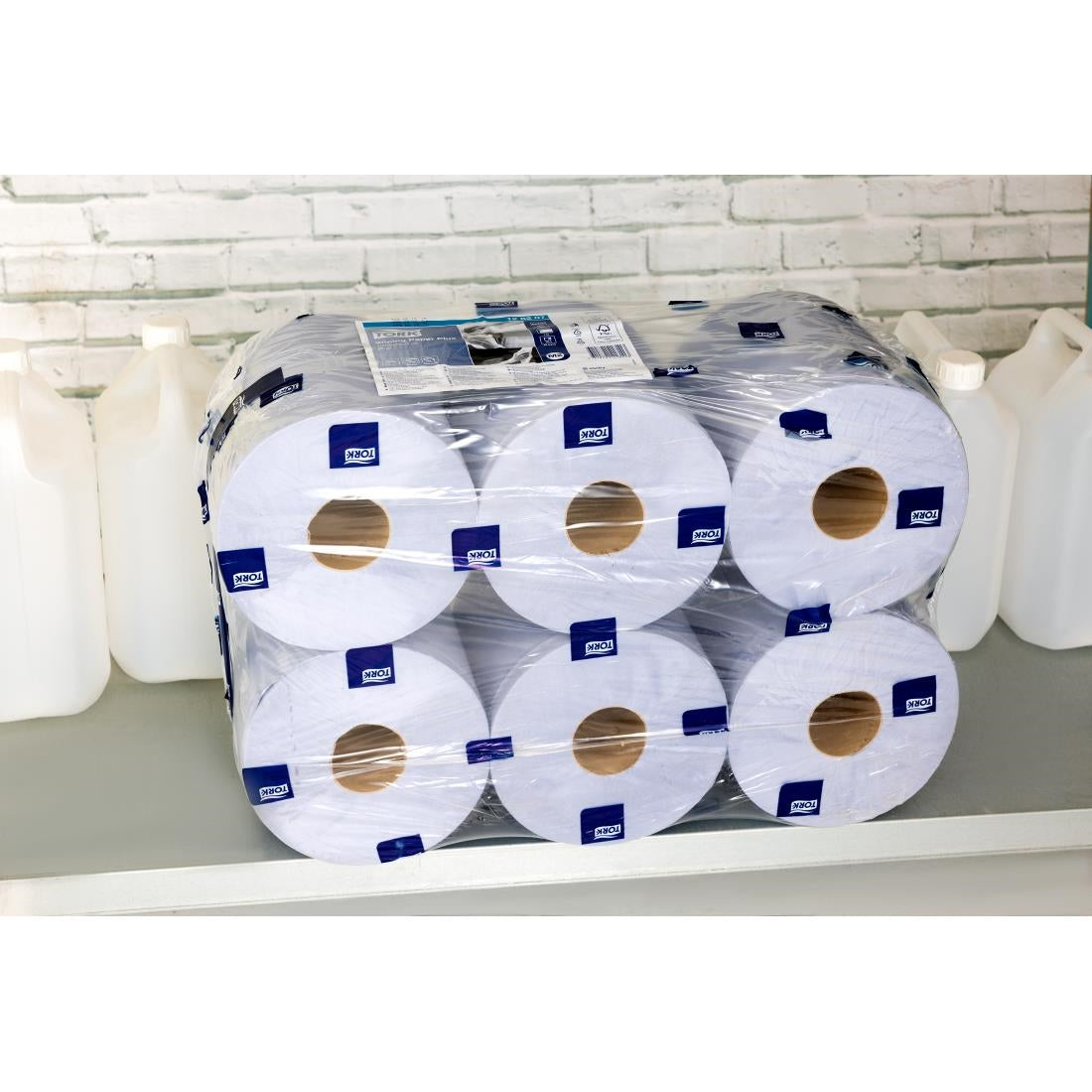 Tork Wiping Paper Plus Blue M2 (6 Pack)