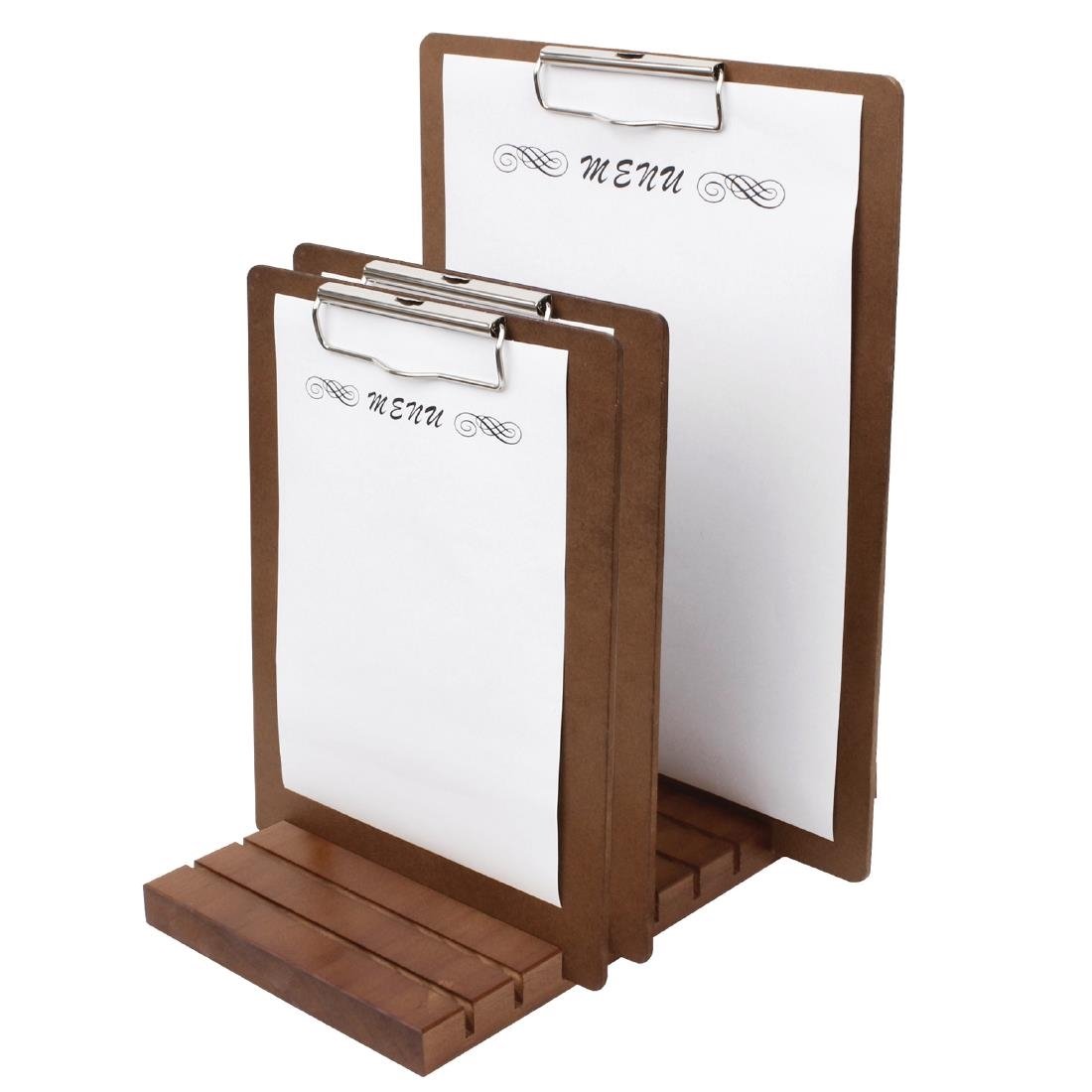 Special Offer Olympia Wooden Menu Presentation Clipboards A5 (10 Pack)