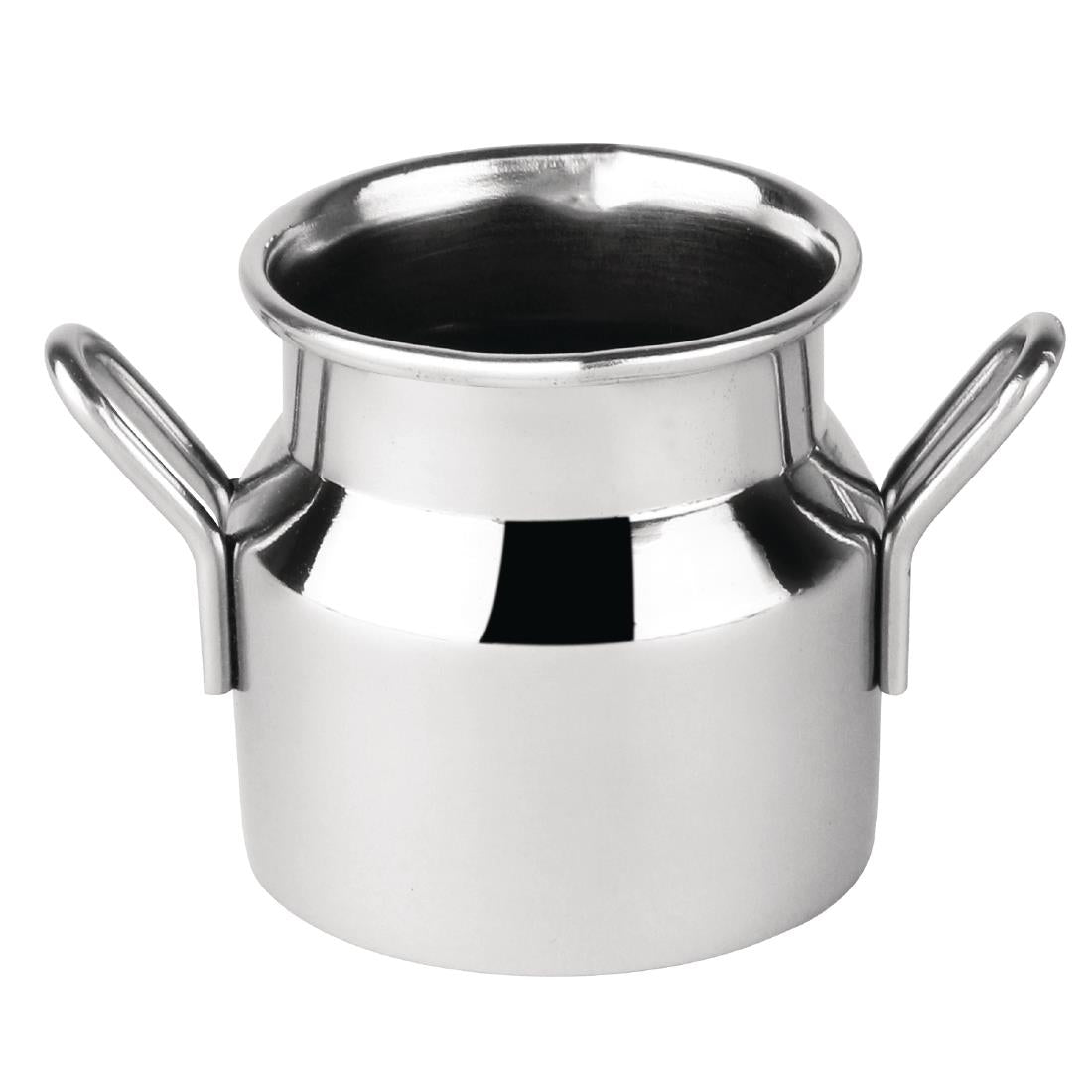 Olympia Stainless Steel Mini Milk Churn Small 60ml