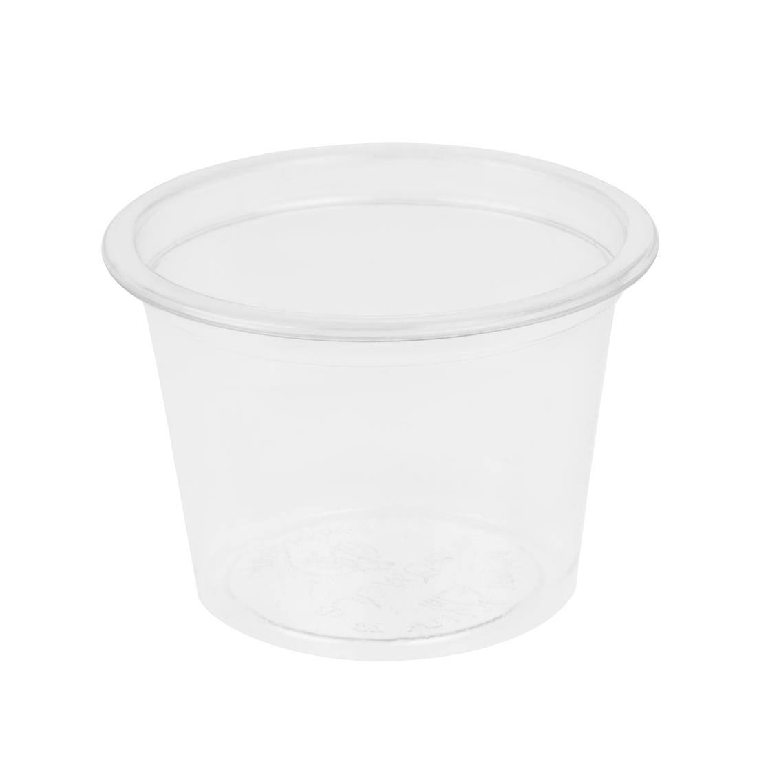Vegware Compostable Cold Portion Pots 28ml / 1oz (5000 Pack)