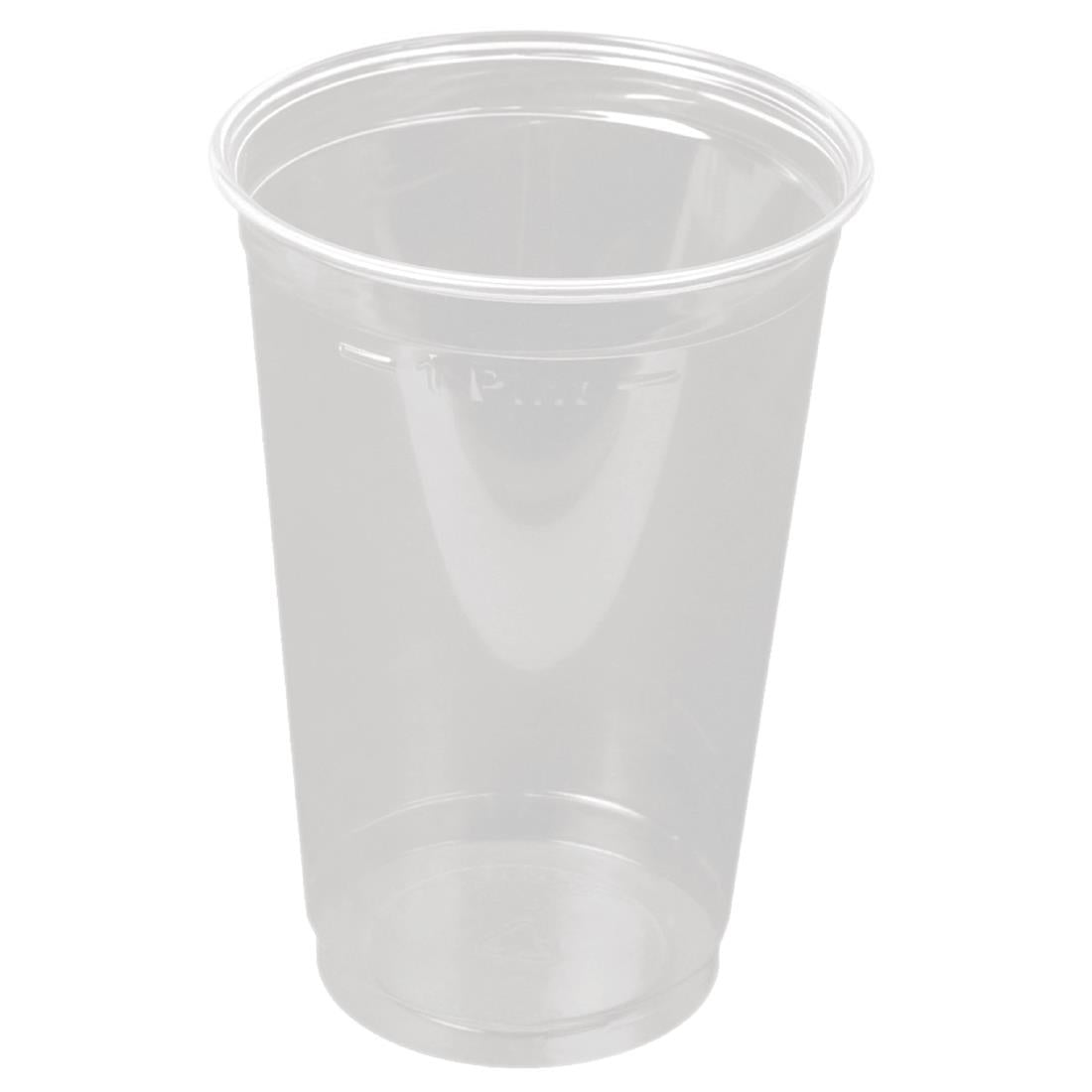 Huhtamaki Disposable Pint to Line Tumblers UKCA CE Marked (500 Pack)