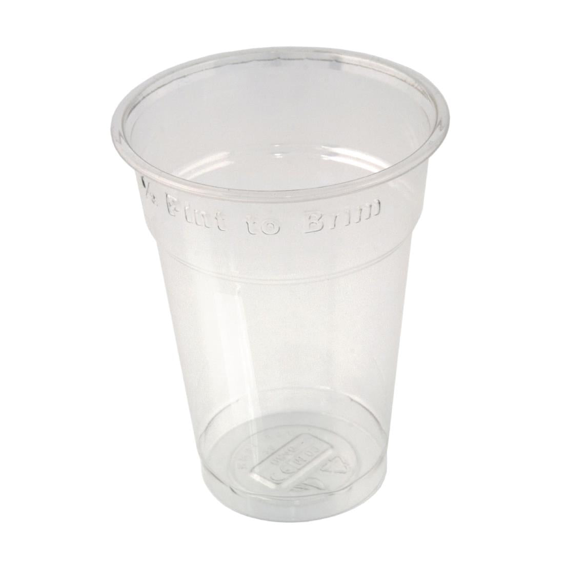 Huhtamaki Disposable Half Pint to Brim Tumblers UKCA CE Marked (1000 Pack)