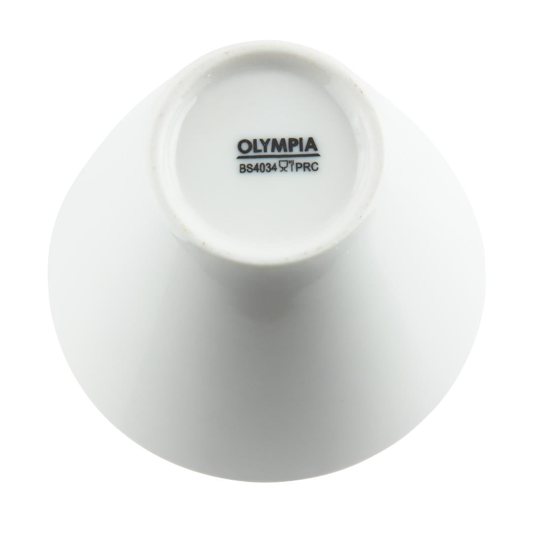 Olympia Whiteware Conical Ramekins White 110mm (6 Pack)