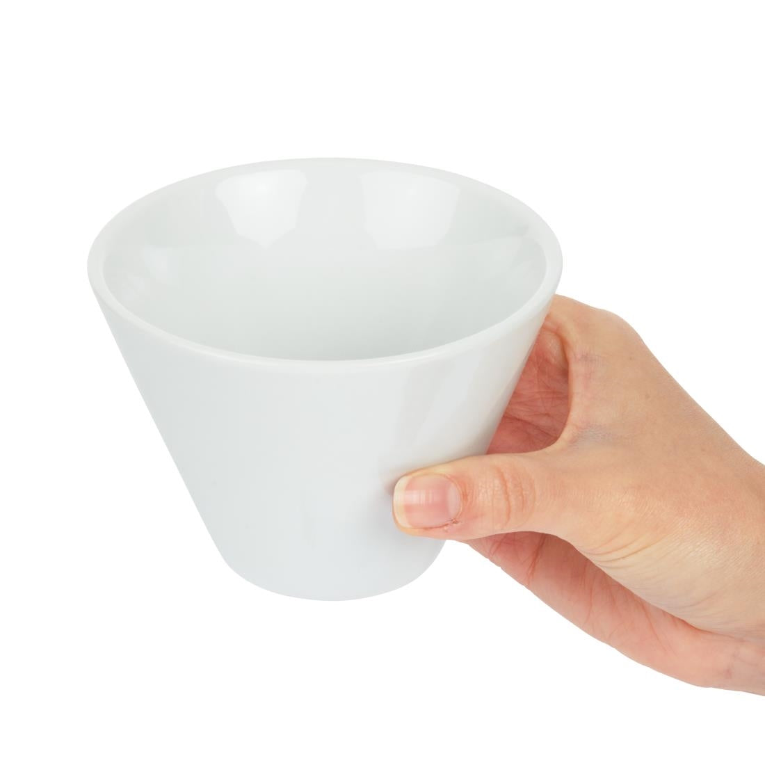Olympia Whiteware Conical Ramekins White 110mm (6 Pack)