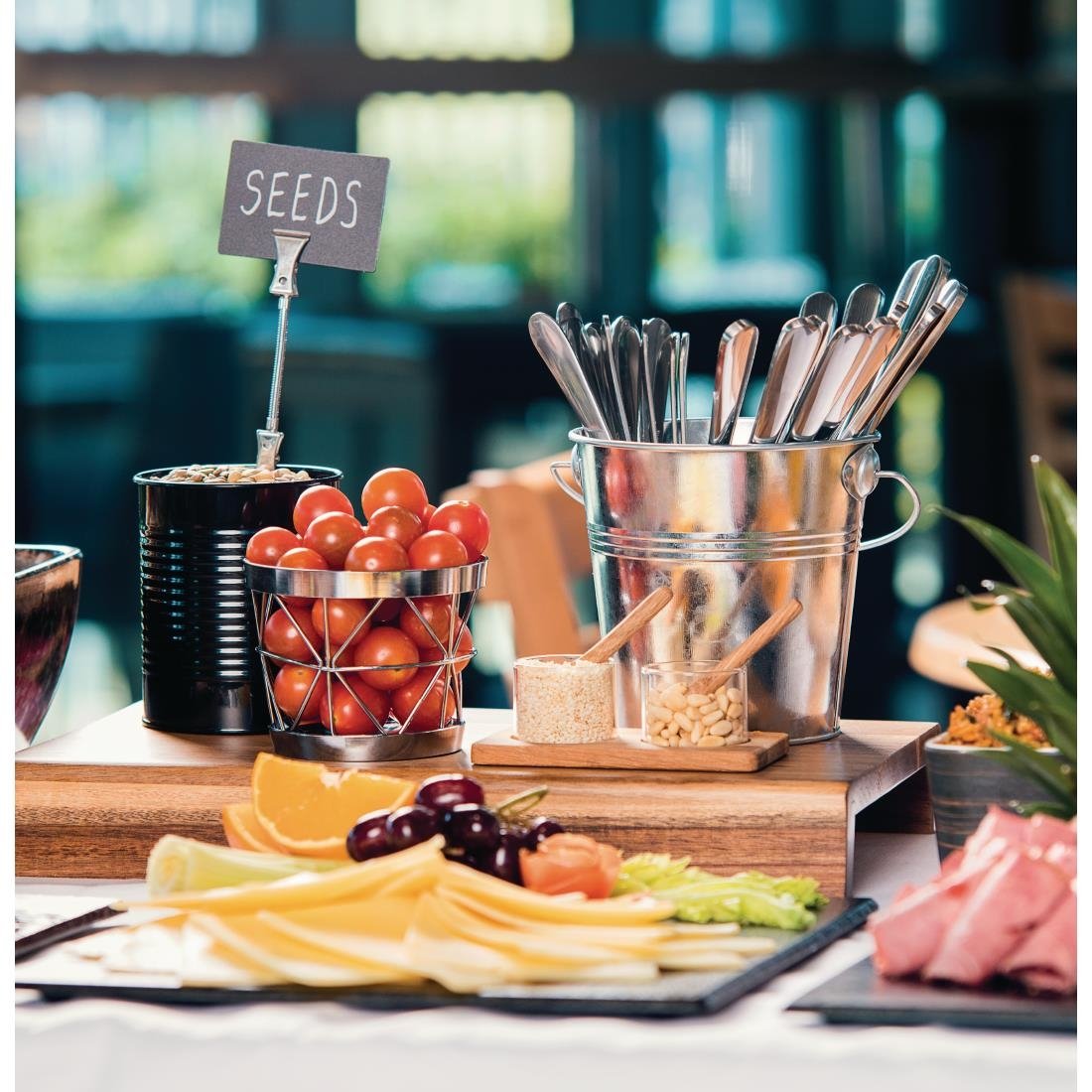 Olympia Acacia Wood Riser Set (3 Pack)