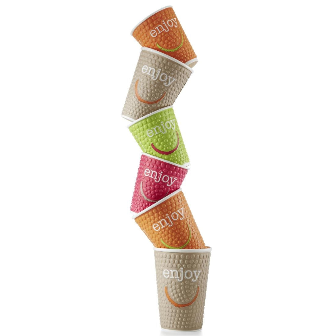 Huhtamaki Enjoy Double Wall Disposable Hot Cups 340ml / 12oz (680 Pack)