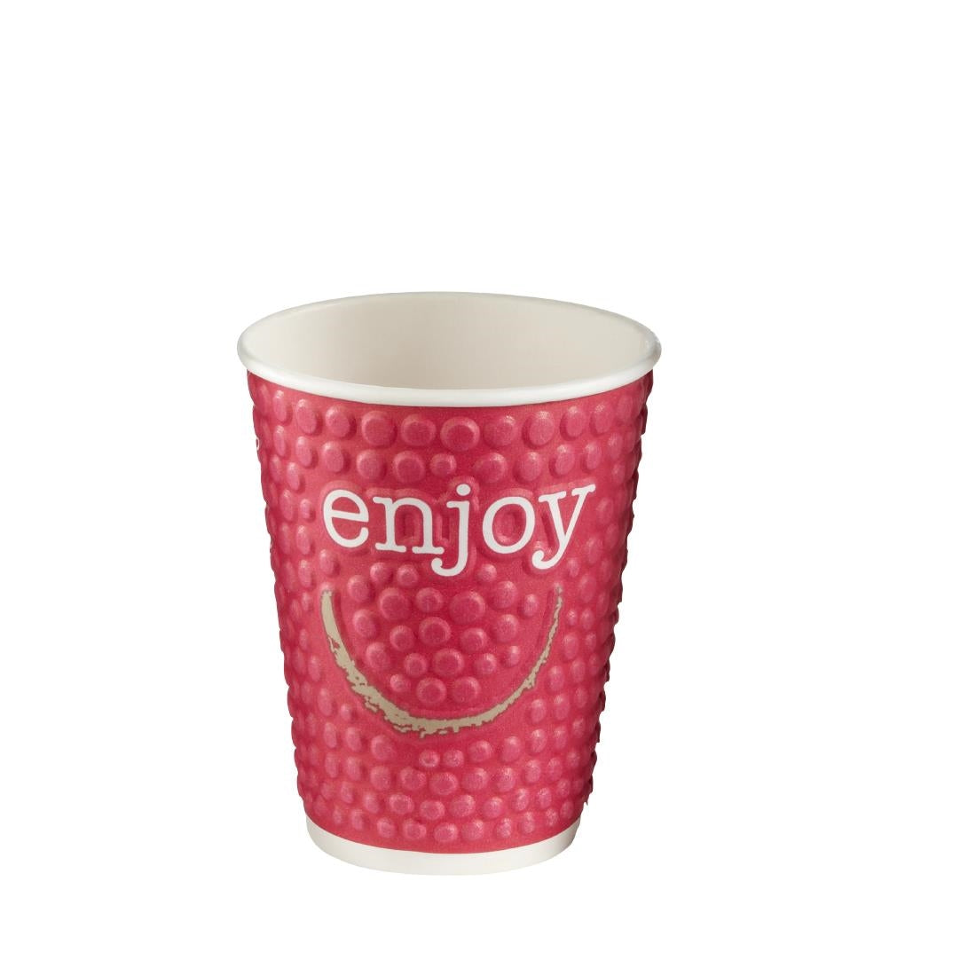 Huhtamaki Enjoy Double Wall Disposable Hot Cups 250ml (875 Pack)