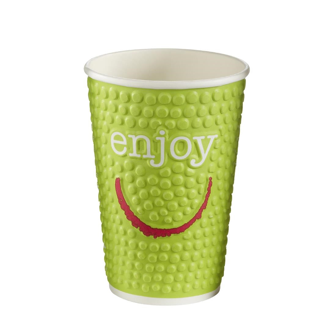 Huhtamaki Enjoy Double Wall Disposable Hot Cups 455ml / 16oz (560 Pack)