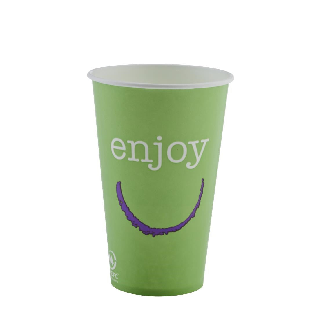 Huhtamaki Enjoy Paper Cold Cups 340ml / 12oz (1900 Pack)