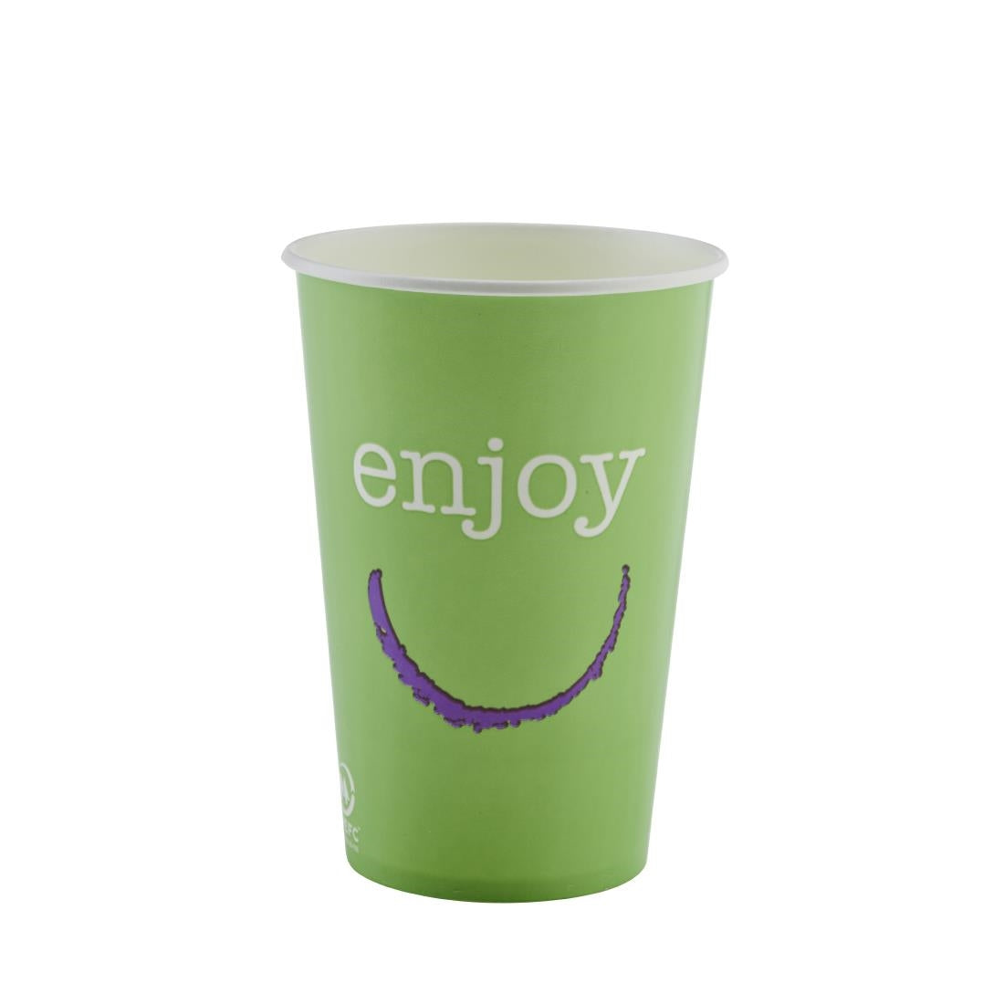 Huhtamaki Enjoy Paper Cold Cups 455ml / 16oz (1000 Pack)