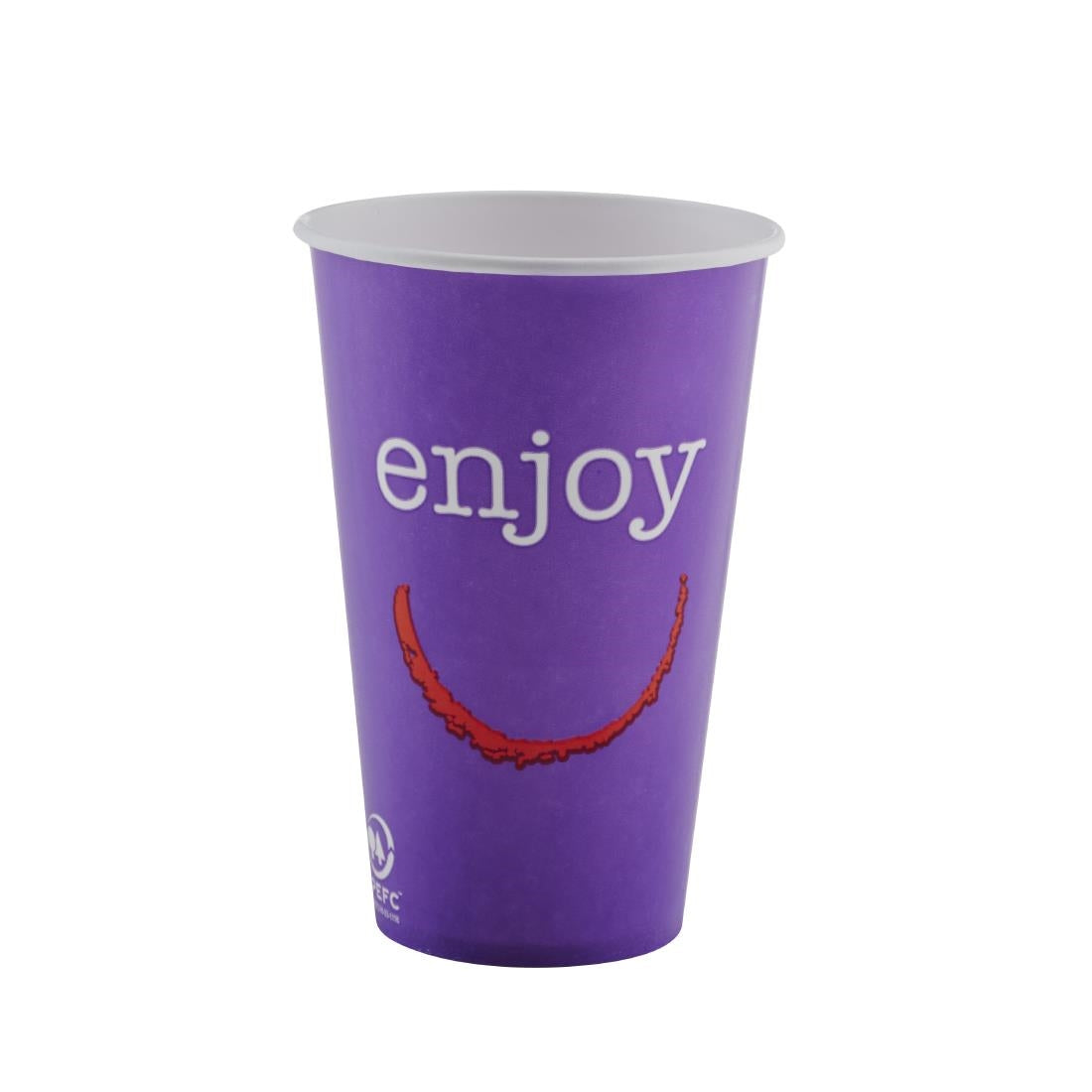 Huhtamaki Enjoy Paper Cold Cups 455ml / 16oz (1000 Pack)