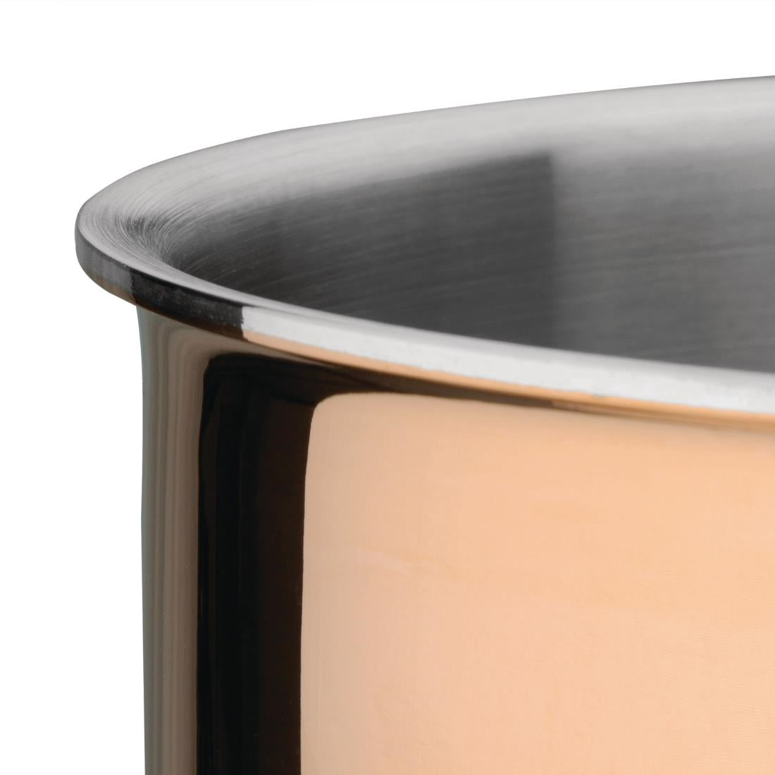 Vogue Copper Tri-Wall Sauté Pan 24cm