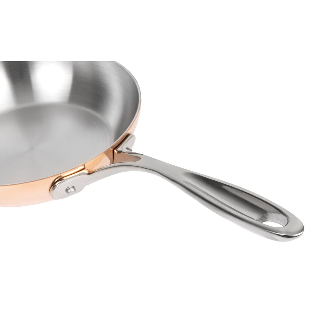 Vogue Copper Tri-Wall Frying Pan 20cm