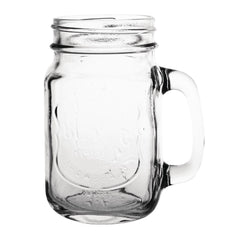 Olympia Handled Mason Jars 450ml (12 Pack)