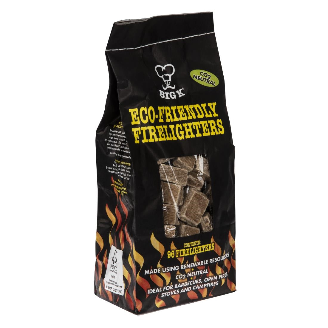Big K Eco-Friendly Firelighters (96 Pack)