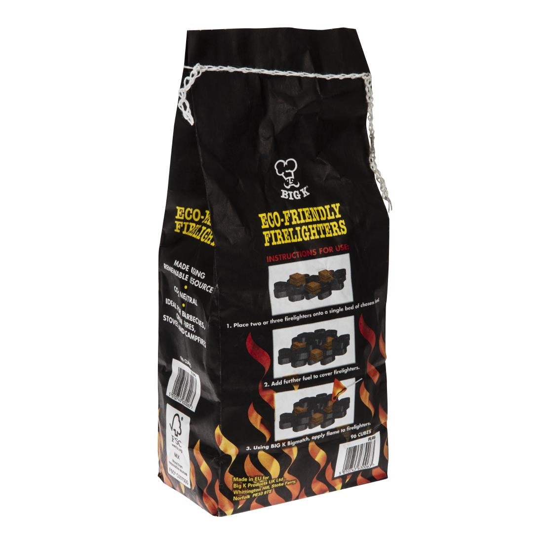 Big K Eco-Friendly Firelighters (96 Pack)