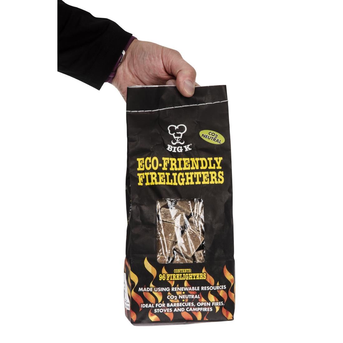 Big K Eco-Friendly Firelighters (96 Pack)