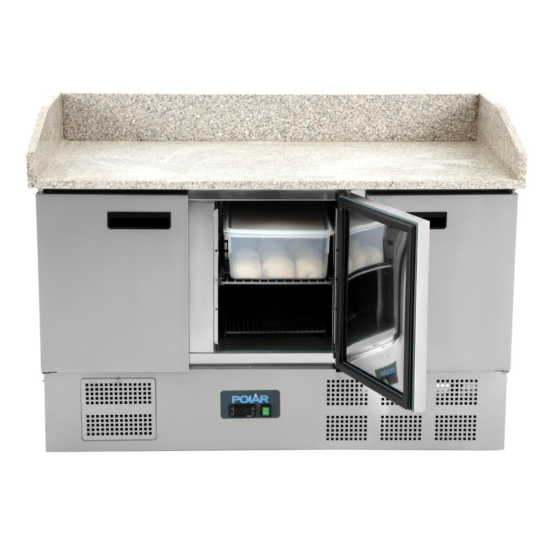Polar G-Series Pizza Prep Counter Fridge 368Ltr