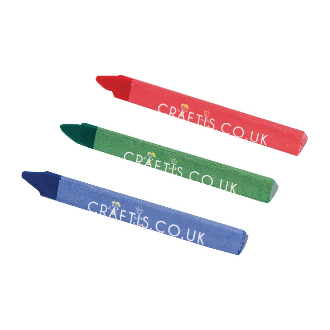 Crafti's Kids Triangle Crayons (200 Pack)