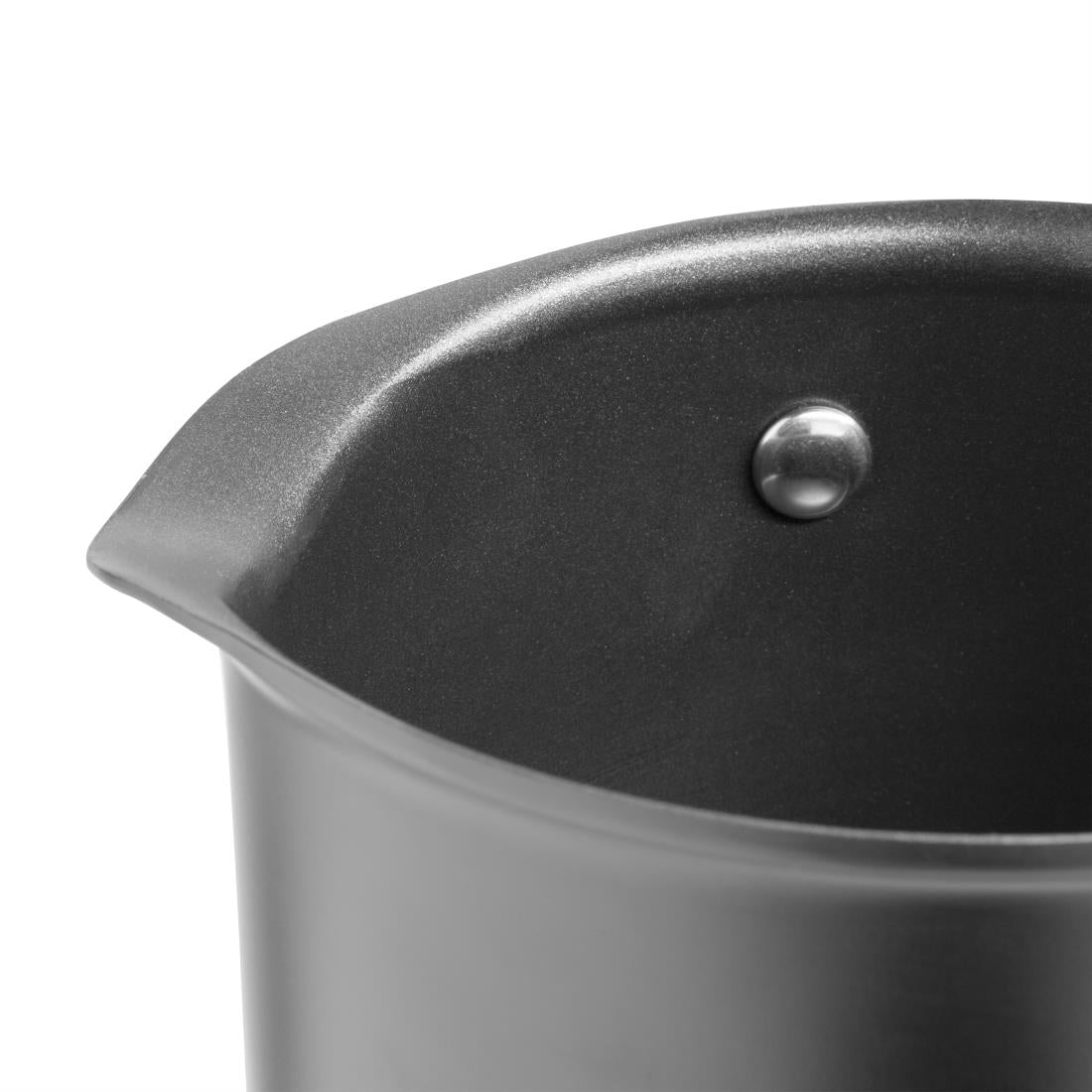 Vogue Aluminium Non-Stick Milk Pan 14cm