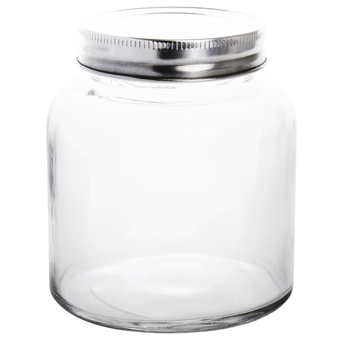 Vogue Glass Screw Top Preserving Jar 330ml (6 Pack)
