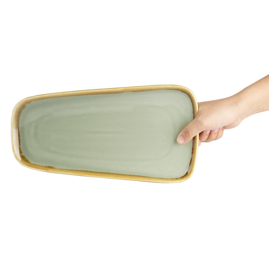 Olympia Kiln Platter Moss 295mm (4 Pack)