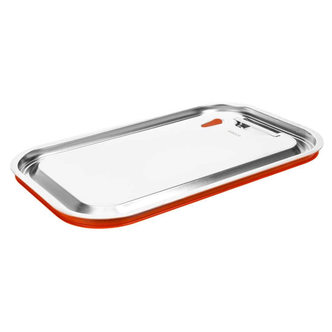 Vogue Stainless Steel and Silicone Sealable 1/1 Gastronorm Lid
