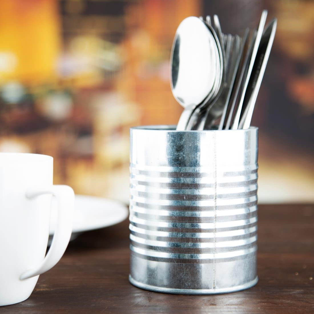 Olympia Galvanised Steel Table Tidy