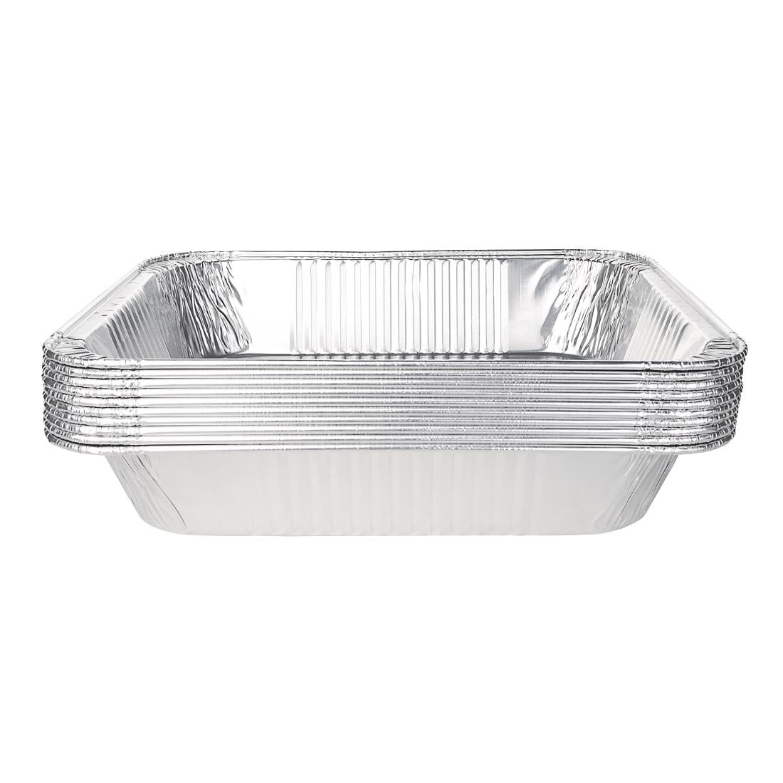 Fiesta Recyclable Foil 1/2 GN Containers 67mm (5 Pack)