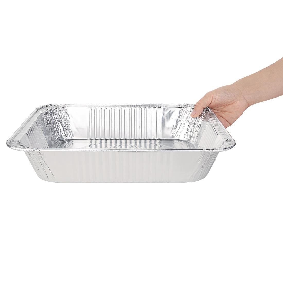 Fiesta Recyclable Foil 1/2 GN Containers 67mm (5 Pack)