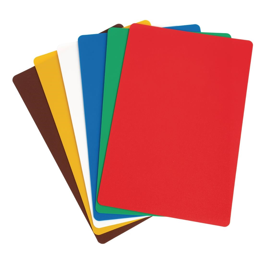Hygiplas Antibacterial 6-Piece Chopping Board Set 450x300x1.5mm