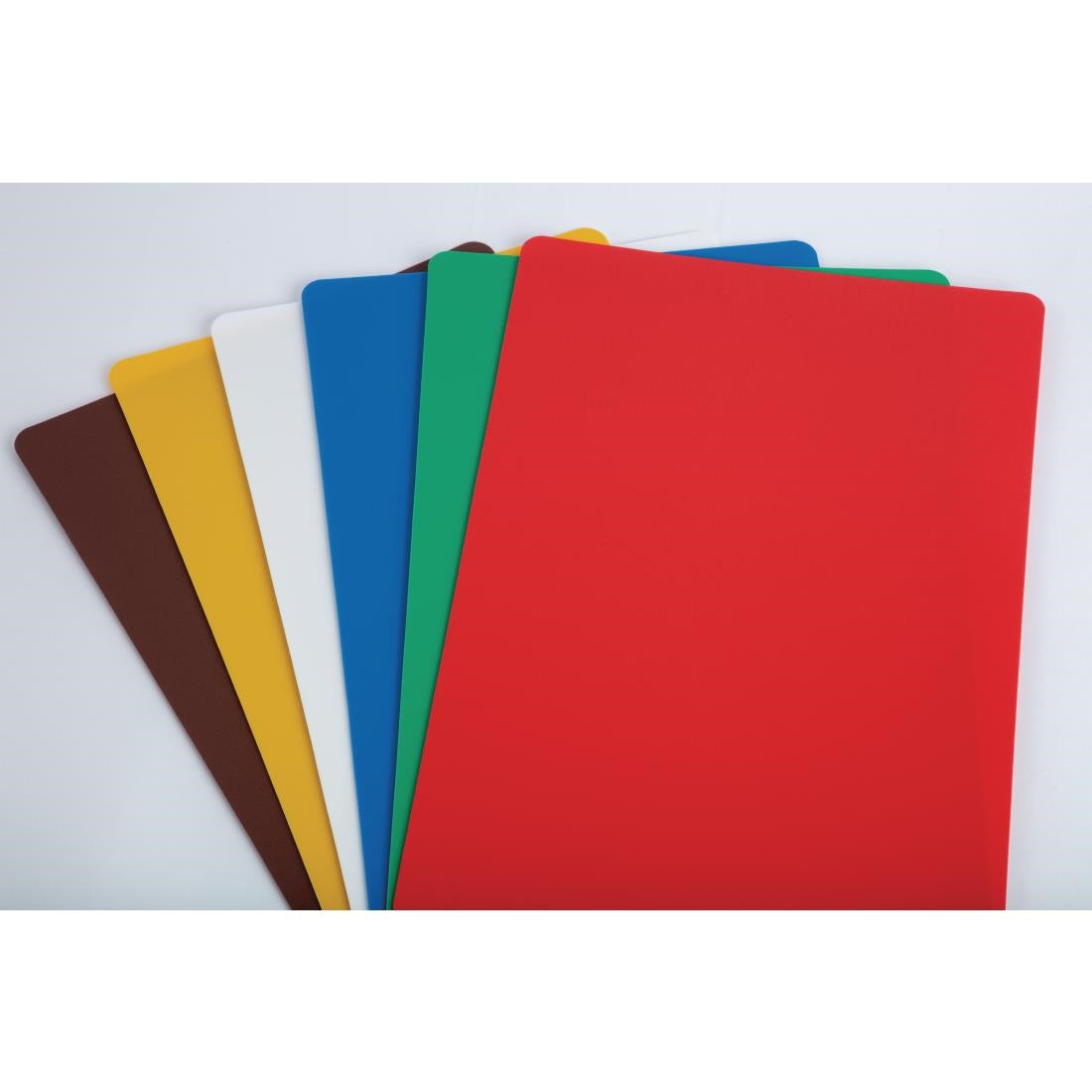 Hygiplas Antibacterial 6-Piece Chopping Board Set 450x300x1.5mm