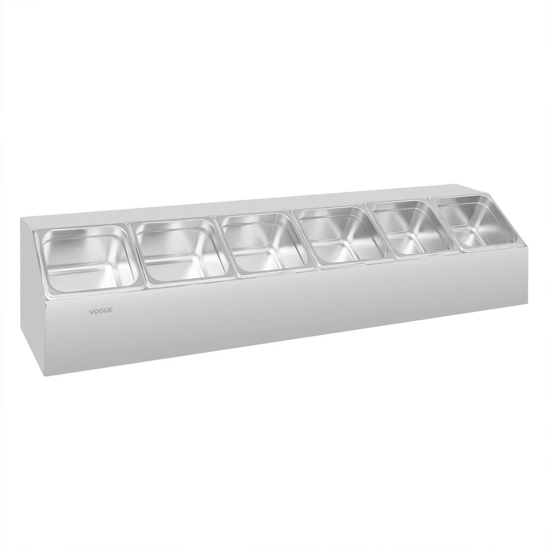 Vogue Stainless Steel Gastronorm Pan Rack Long