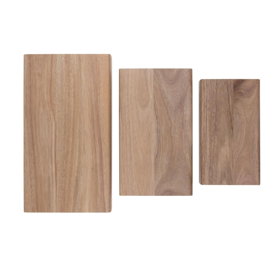 Olympia Acacia Wood Riser Set (3 Pack)