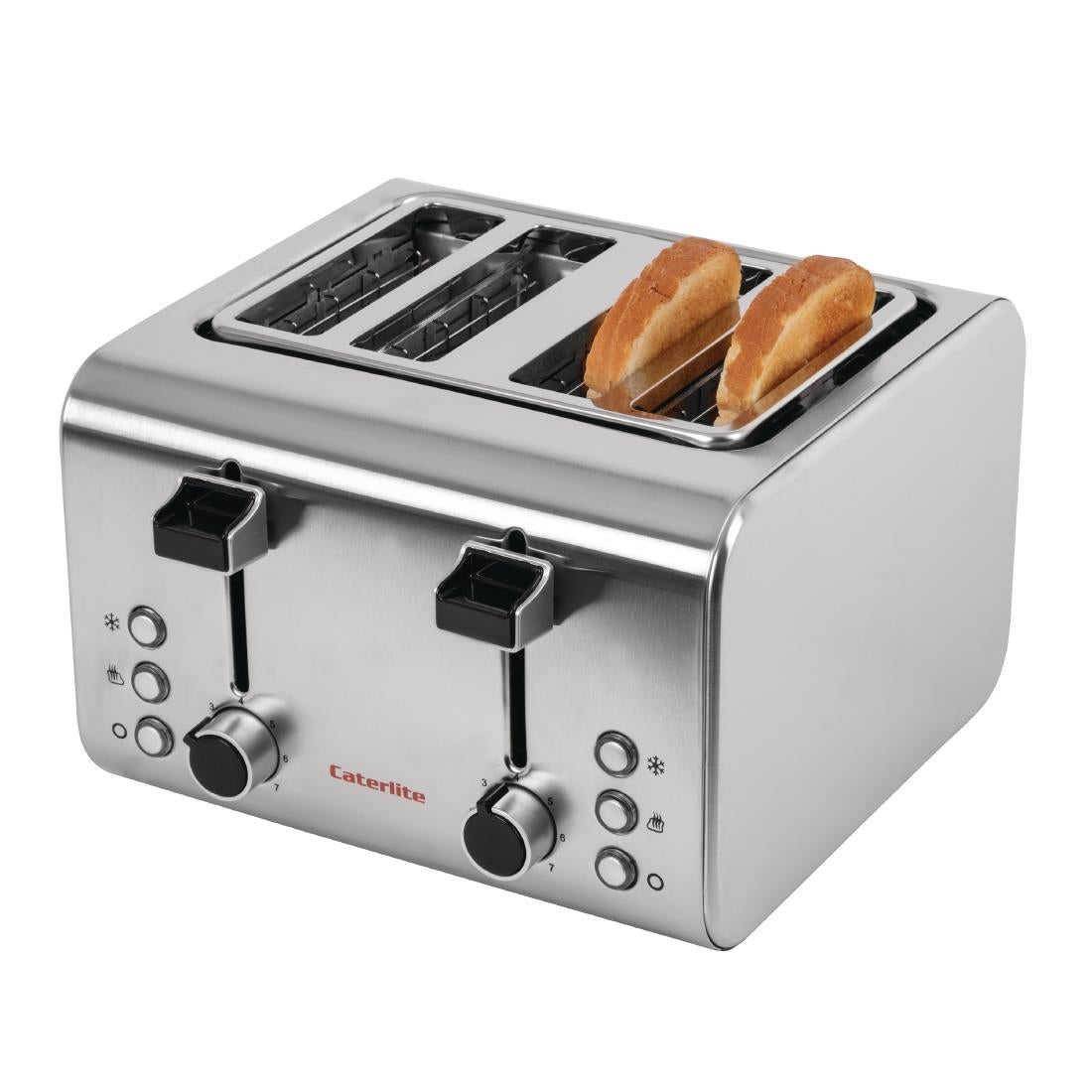 Caterlite 4 Slot Stainless Steel Toaster