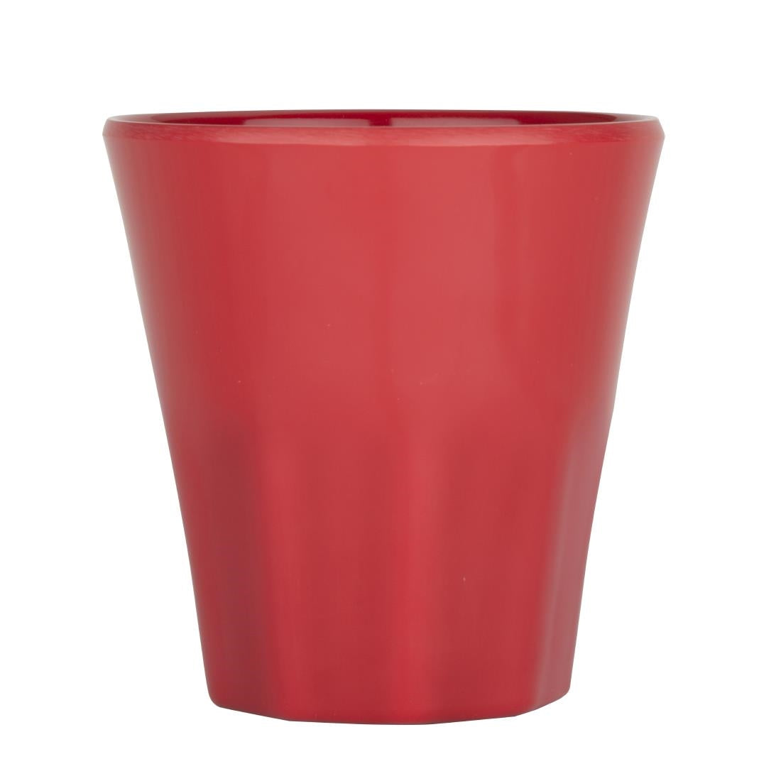 Olympia Kristallon Melamine Plastic Tumblers Red 290ml (6 Pack)