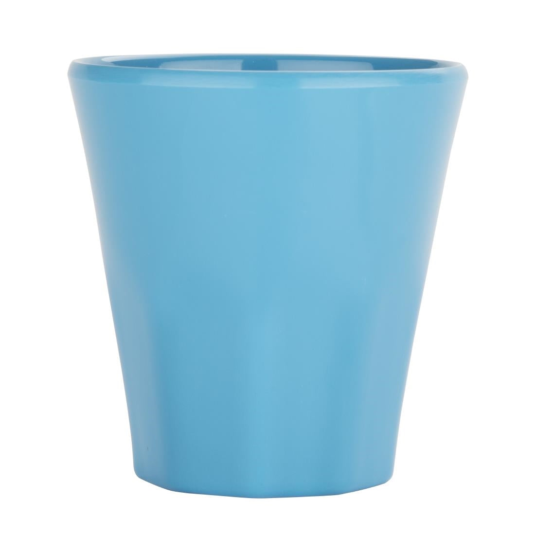 Olympia Kristallon Melamine Plastic Tumblers Blue 290ml (6 Pack)