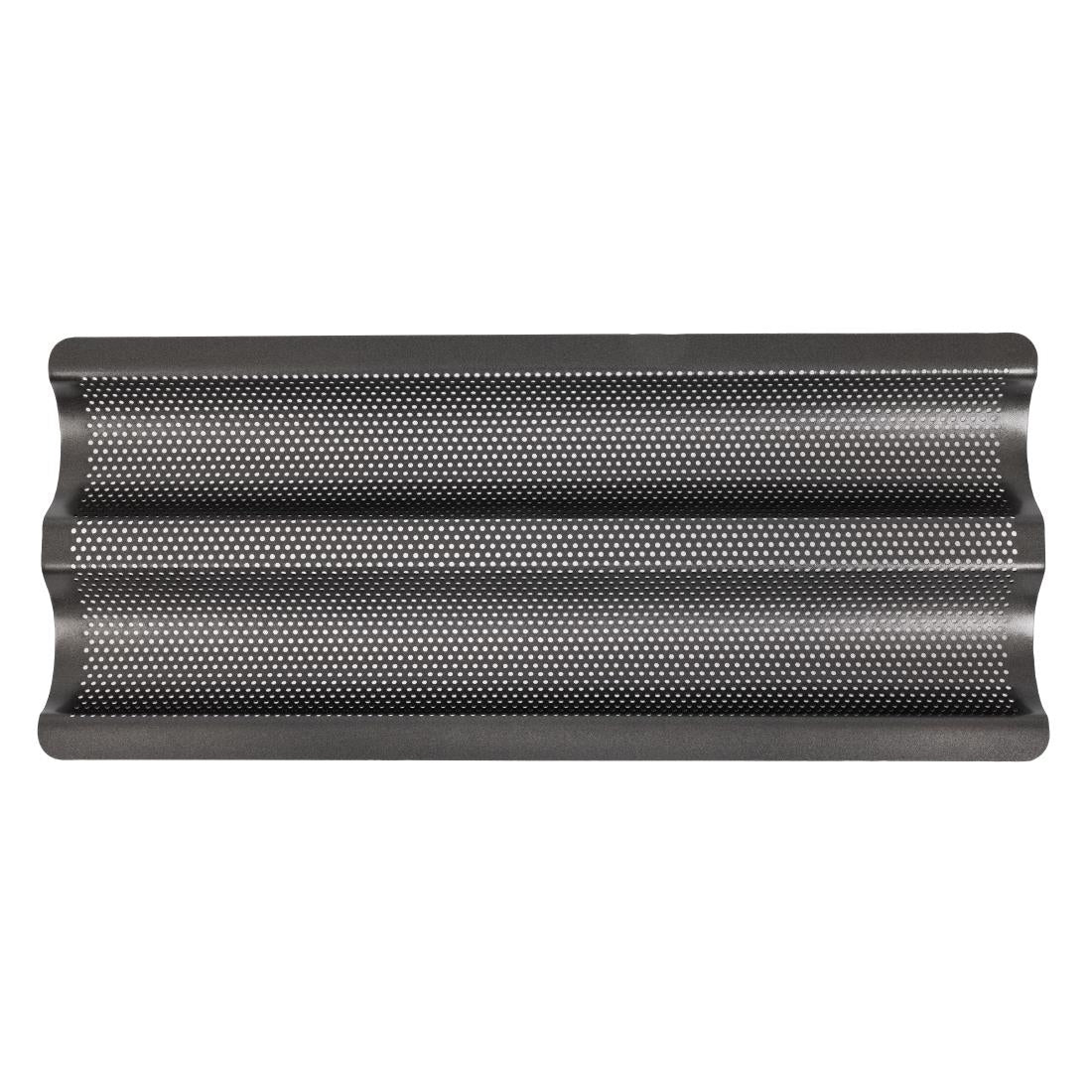 MasterClass Crusty Bake Non Stick Baguette Tray 165x390mm