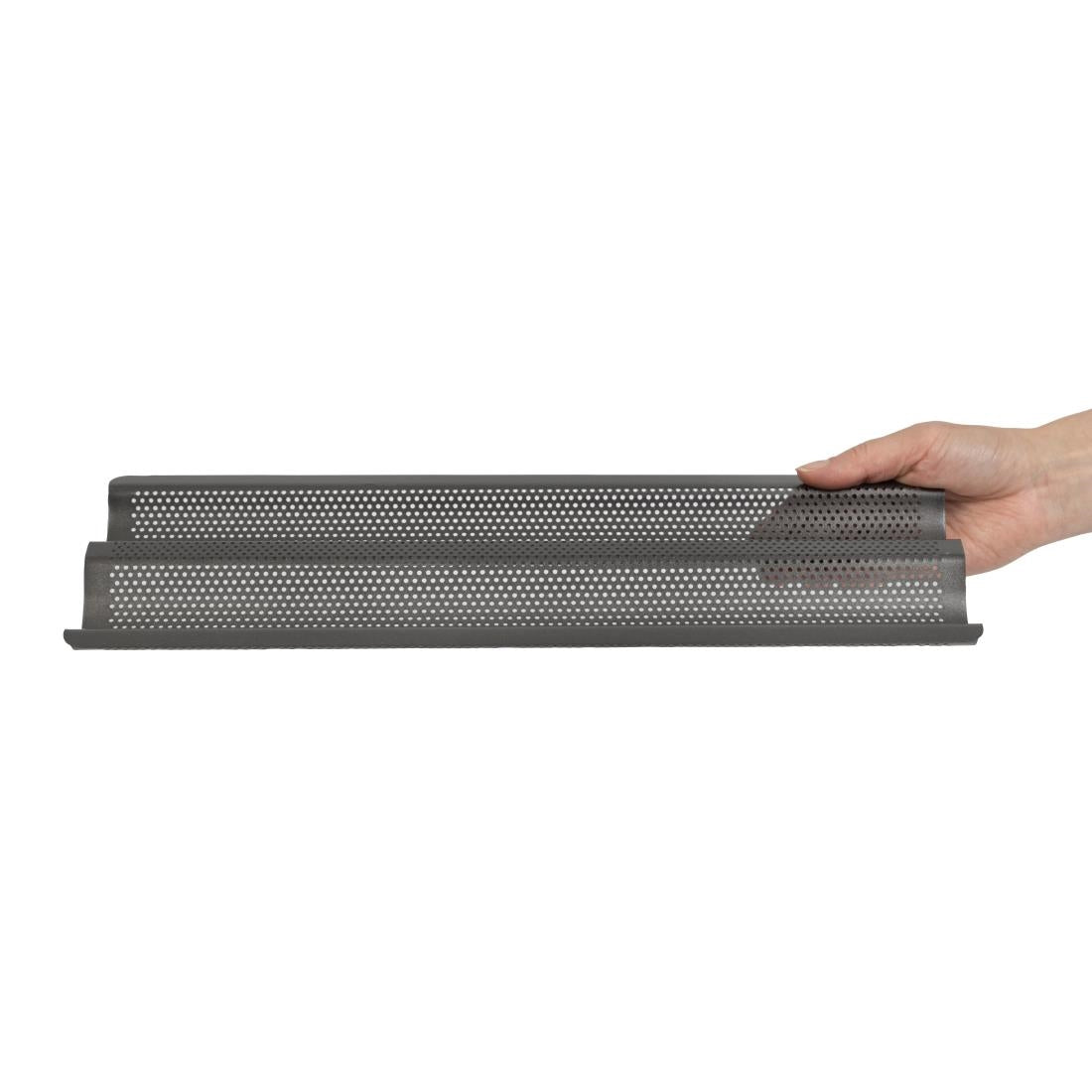 MasterClass Crusty Bake Non Stick Baguette Tray 165x390mm